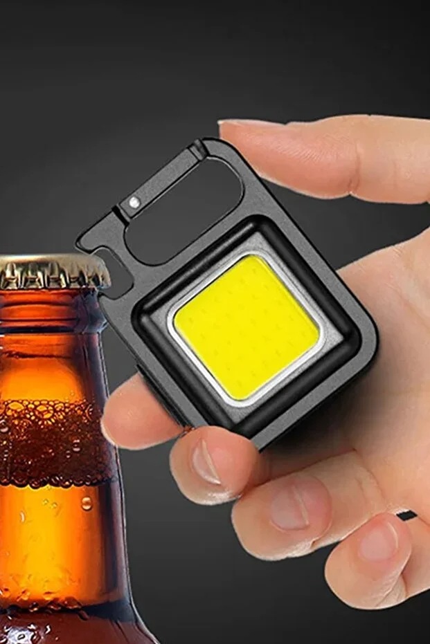 Mıknatıslı Mini Ledli Usb Şarj Edilebilir 800 Lümen Led Işık